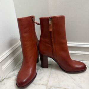 Sam Edelman Chestnut Heeled Boots